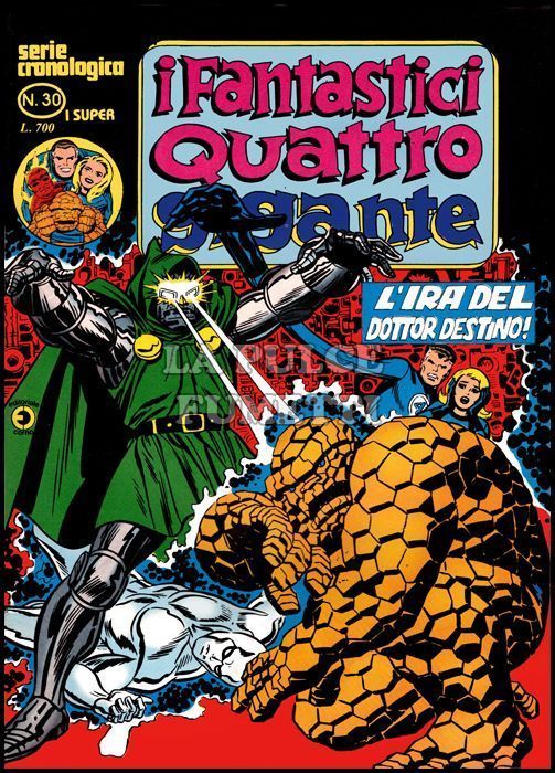 FANTASTICI QUATTRO GIGANTE #    30: L'IRA DEL DOTTOR DESTINO!